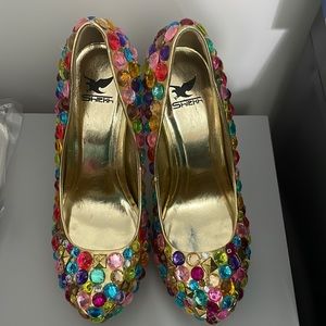 Rhinestones Heels